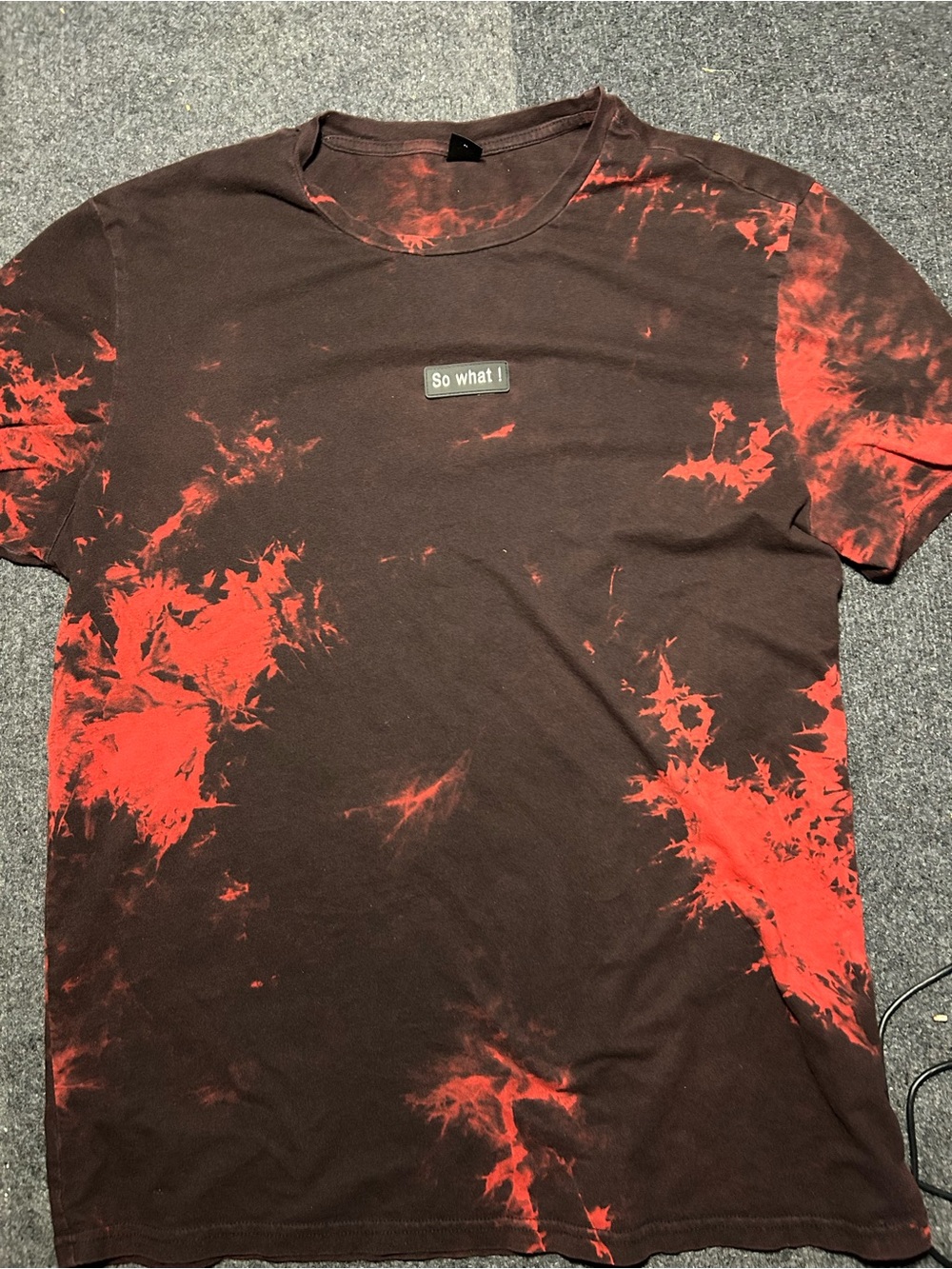 Red shirt